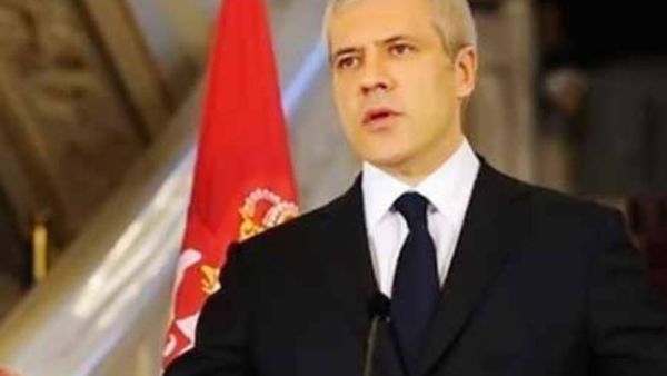 الرئيس المنتهية ولايته بوريس تاديتش
