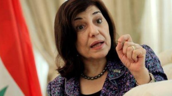 بثينة شعبان المستشارة الإعلامية للرئيس السوري بشار الأسد