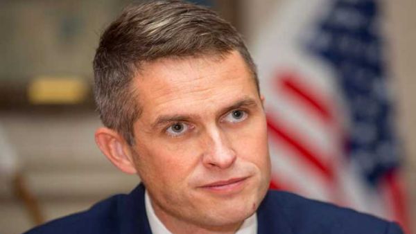 وزير الدفاع البريطاني جافين ويليامسون