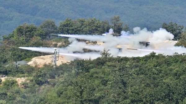 تدريبات عسكرية كورية جنوبية/ ارشيفية