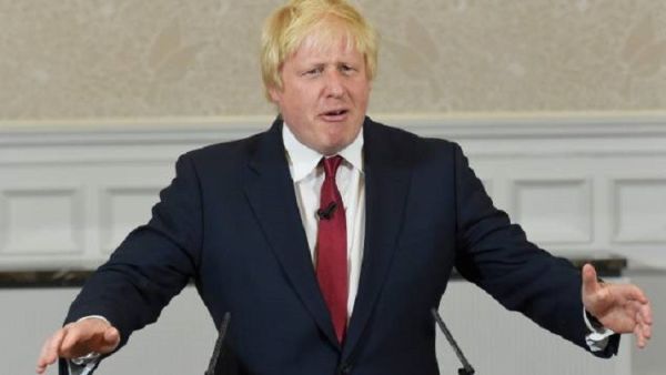 وزير الخارجية البريطاني بوريس جونسون
