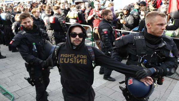 من المتوقع أن ينزل 100 ألف متظاهر إلى شوارع هامبورغ على هامش القمة التي تبدأ الجمعة