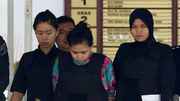 السيدتان المتهمتان باغتيال كيم جونغ نام، الأخ غير الشقيق لزعيم كوريا الشمالية.