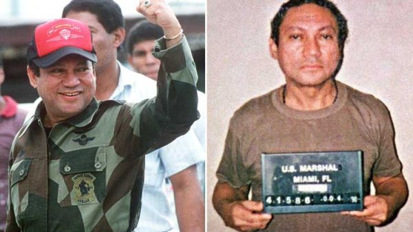 الدكتاتور السابق نوريجا الذي حكم بنما من عام 1983 حتى عام 1989