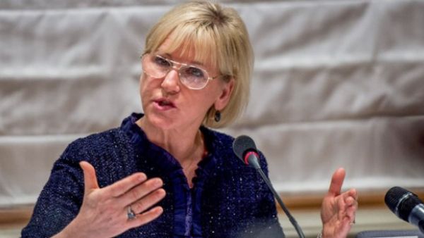 وزيرة الخارجية السويدية مارغوت فالسترو