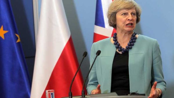  رئيسة وزراء بريطانيا تيريزا ماي