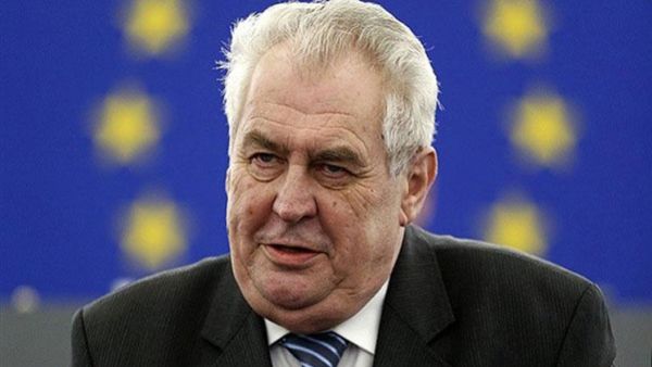 الرئيس التشيكي ميلوس زيمان