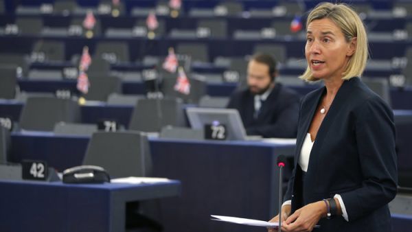 الممثلة العليا للسياسة الخارجية والأمنية بالاتحاد الأوروبي، فيديريكا موغيريني