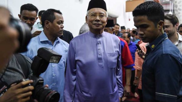 رئيس الوزراء الماليزي السابق نجيب عبد الرزاق