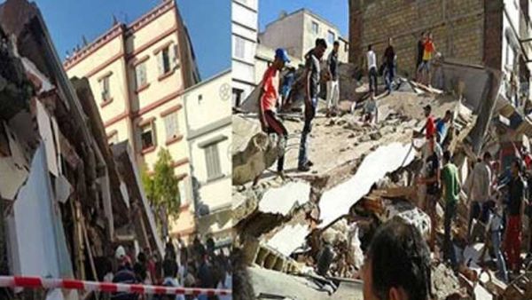  انهيار جزئي لمبنى مأهول في وسط كازاخستان