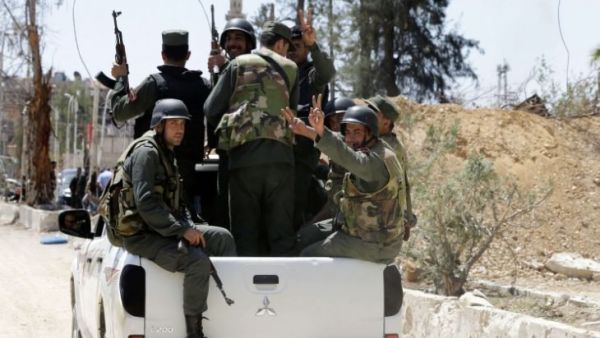 عناصر من الجيش السوري