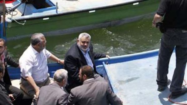 هنية كان يستعد لاستقبال السفن 