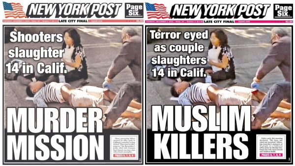 The assumption being made is that because the suspected shooters were Muslims, it must be considered a terrorist attack. (Twitter)