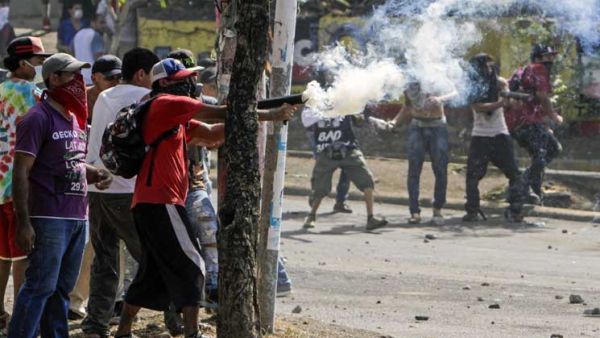 هذه اعنف تظاهرات تشهدها نيكاراغوا منذ تولي اورتيغا الحكم