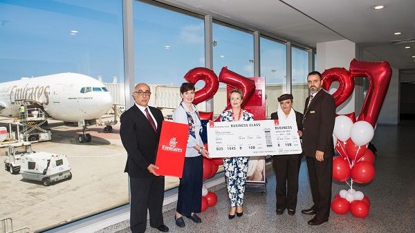طيران الإمارات تنقل 5 ملايين مسافر على خط بيروت في 27 عاماً