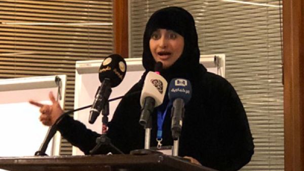 نورا الجروي القيادية في حزب المؤتمر الشعبي اليمني