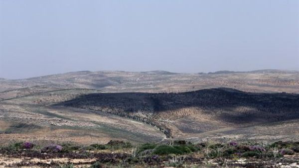 An overview of the northern Lebanese countryside, where Daesh is increasingly present. (AFP/File)