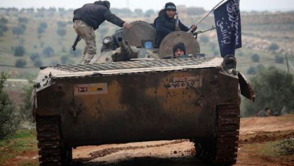 Fighting spread to Idlib Province, in what Syria analyst Noah Bonsey described as an "instance of Nusra efforts to expand their areas of dominance in Idlib and Aleppo," and eliminate the Western-backed groups from northern Syria. (AFP/File)