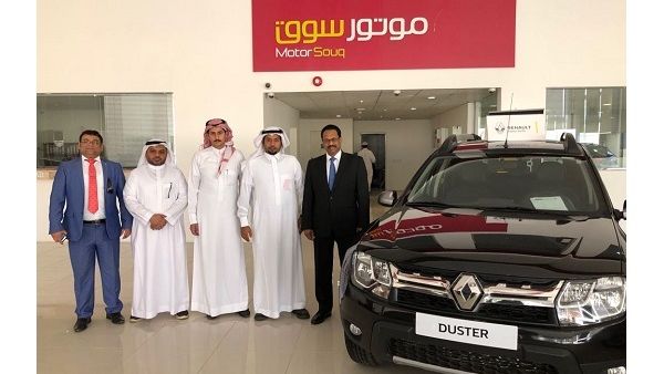 During the visit to Motor Souq Showrooms in Jeddah. During the visit to Motor Souq Showrooms in Jeddah.