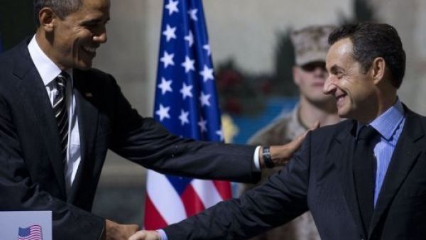 ساركوزي واباما - ارشيف 