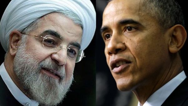 الرئيسان الايراني حسن روحاني والاميركي باراك اوباما