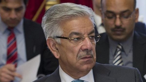 Pakistani Defense Minister Khawaja Muhammad Asif. (AFP/File)