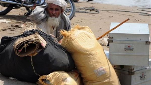 من اثار الفيضانات/أ.ف.ب