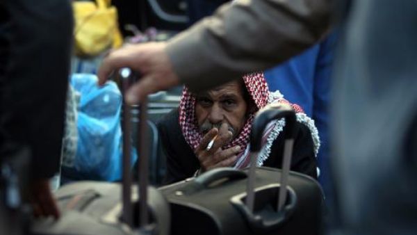 The Rafah crossing bordering Egypt and Gaza. (File/AFP)