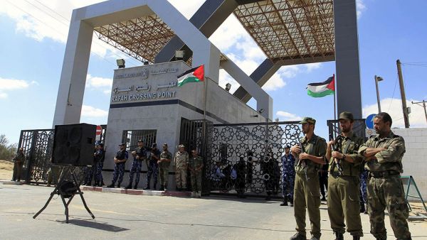 The Rafah border crossing. (AFP/File)