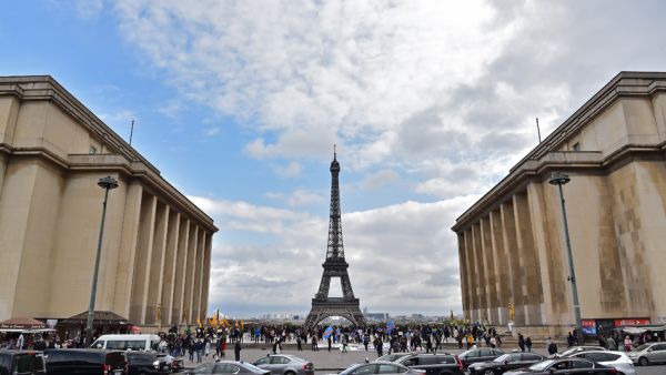 Eiffel Tower in the background (AFP/File Photo)	