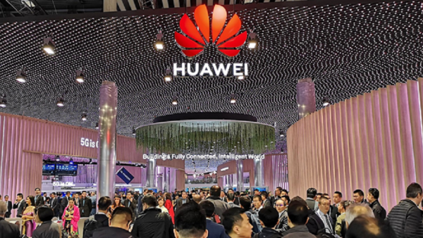 Huawei’s main booth at Hall1 in Mobile World Congress 2019