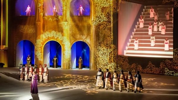 The 90-minute production was commission by the ruler of Sharjah Sheikh Sultan Muhammed al-Qasimi. (Photos courtesy of Multiple and Spinifex Group)