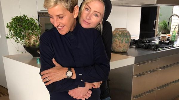 Ellen and Portia celebrate 15 years anniversary (Source; portiaderossi / Instagram) 