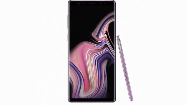 Galaxy Note9 is available in Lavender Purple.