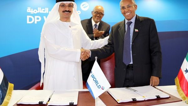 During the signing ceremony