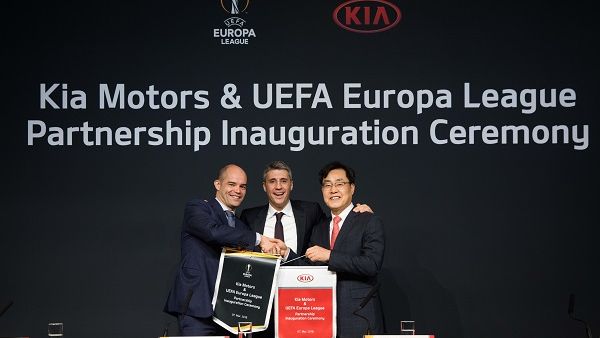 As Official Partner, KIA Motors will supply a fleet of 90 vehicles for the UEFA Europa League finals in 2019, 2020 and 2021.