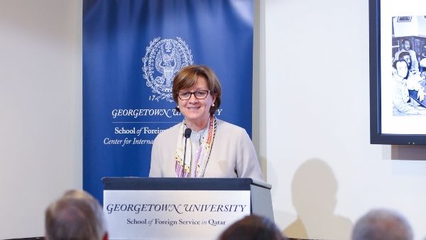 Dr. Laurie Brand, the Robert Grandford Wright Professor of International Relations and Middle East Studies at the University of Southern California