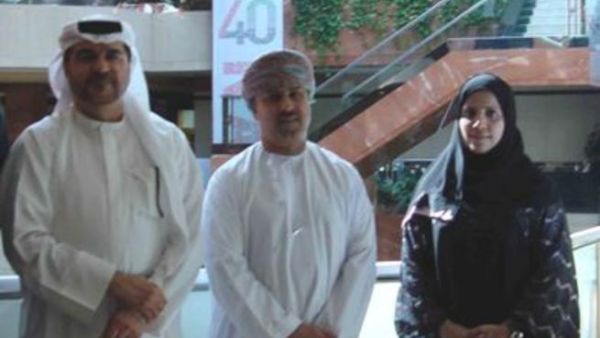 Abdulrahman Qassim Al Ali, GM, Marketing and Operation. Emarat with the delegation