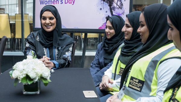 Etihad Aviation Group celebrates International Women's Day in a networking event.