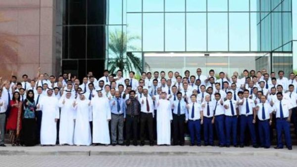 Honorees in a group picture with Dr. Rahma bin Mohamed Al Shamsi in presence of Abdullah Hassan Al Noman Honorees in a group picture with Dr. Rahma bin Mohamed Al Shamsi in presence of Abdullah Hassan Al Noman