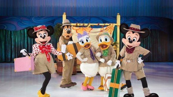 The ice show will be filled with Disney music and magic in every scene.