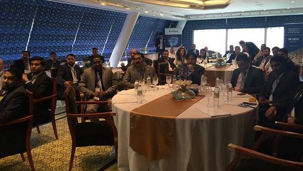 Delegates at the event hosted jointly by EMWme and Aruba Delegates at the event hosted jointly by EMWme and Aruba