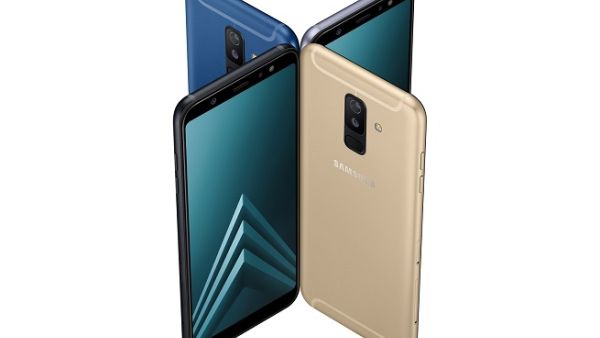 تتوفر سلسلة Galaxy A الجديدة بأربعة ألوان أنيقة؛ وهي الأسود والذهبي والأزرق واللافندر. تتوفر سلسلة Galaxy A الجديدة بأربعة ألوان أنيقة؛ وهي الأسود والذهبي والأزرق واللافندر.