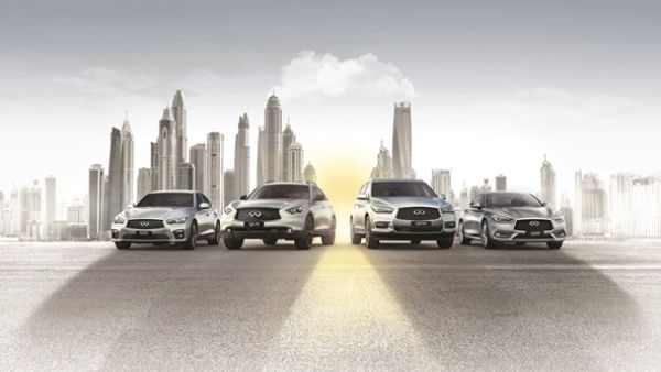 سيارات إنفينيتي الجديدة.