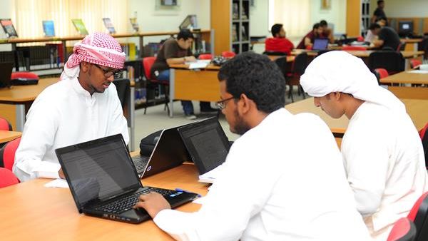 مكتبة جامعة أبوظبي ترفع طاقتها الاستيعابية إلى 225 ألف عنوان)،  شاكرين لكم حسن تعاونكم