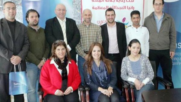 الإعلاميين الفائزين في المسابقة الإعلامية