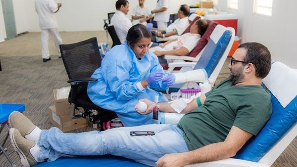 The campaign seeks to help the blood bank meet its needs. The campaign seeks to help the blood bank meet its needs.
