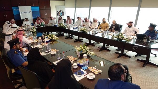 Ahmed Mahboob Musabih meeting Saudi delegation 