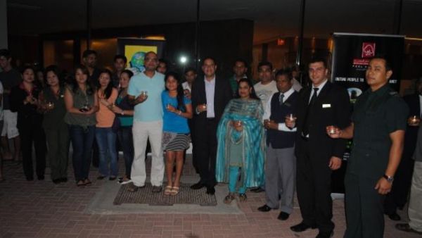 During the event