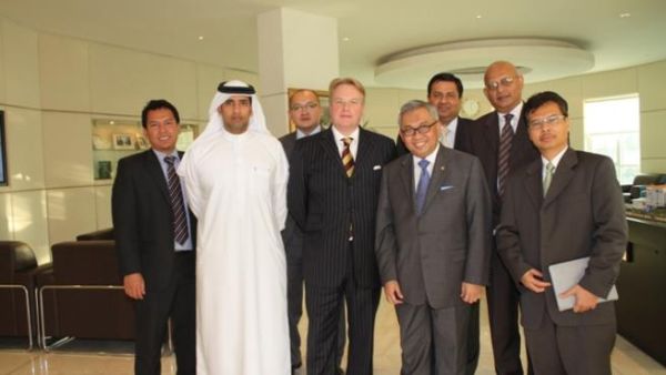 During the visit